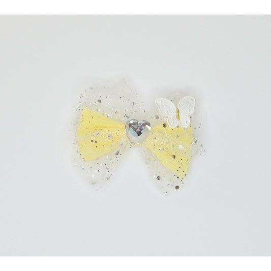 Nabi (Butterfly) Hair Bow Yellow