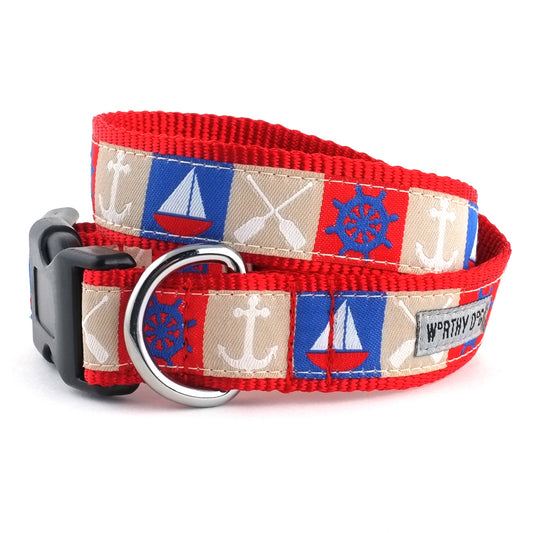 Ahoy Dog Collar